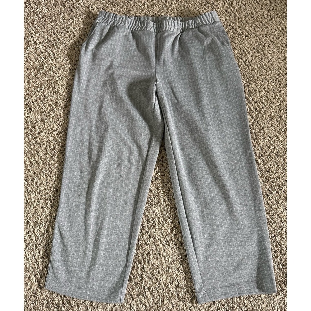 A New Day Women's Gray Pin-strip Dress Pants Size XXL - Picture 1 of 8